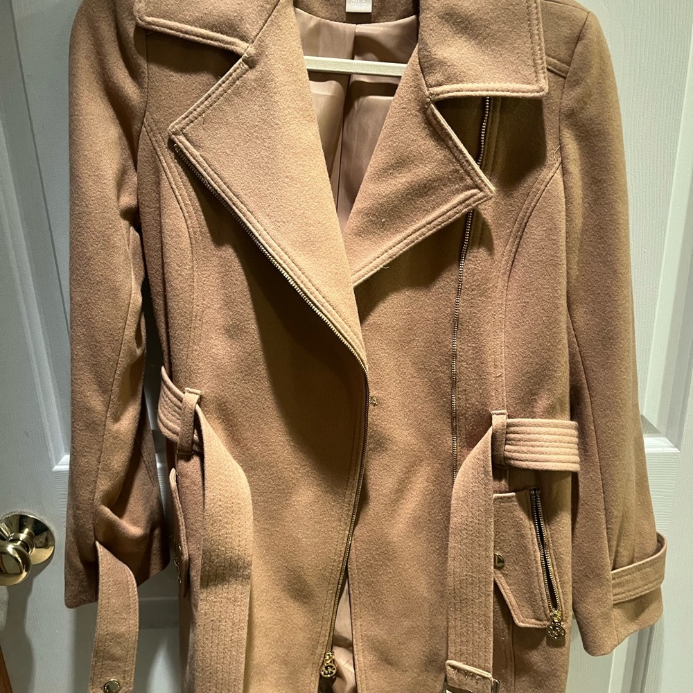 Michael Kors Tan Trench Coat